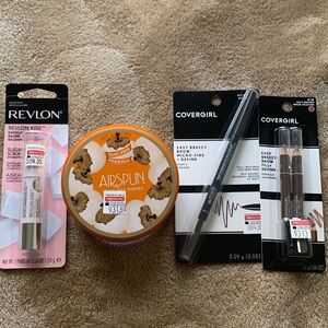 Revlon Lipstick and Covergirl Makeup Set
